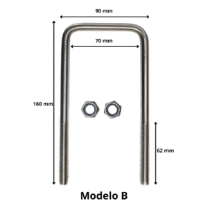 Abarcon inox modelo A