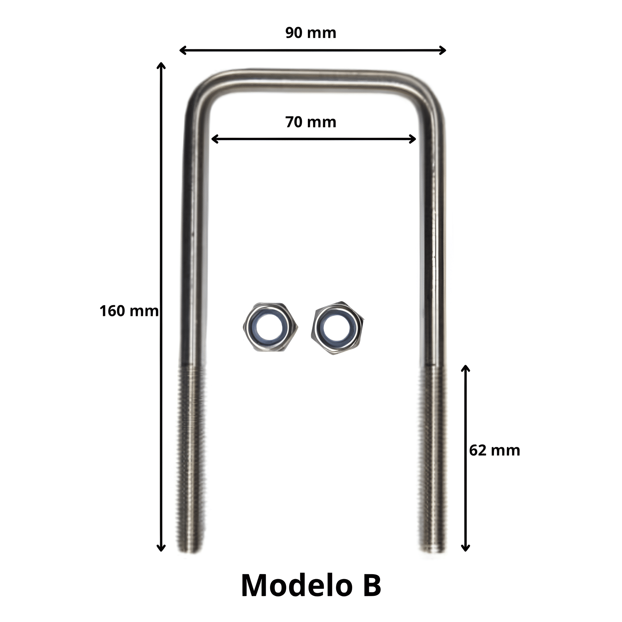 Abarcon inox modelo B