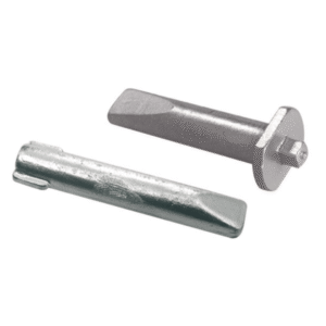 Ánodos Yamaha - Selva20-25 hp / 40-200 hp de zinc con forma de varilla para motores Yamaha y Selva. Incluyen tornillo alomado. Precio por unidad.