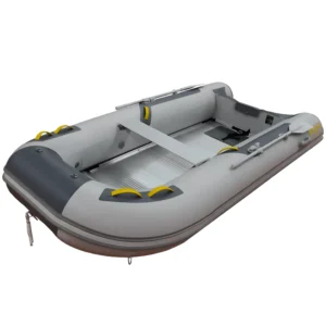 Neumática 330 suelo aluminio robusta, estable y duradera. Perfecta para pesca, recreo o como auxiliar. Fácil de montar y resistente al uso intensivo.