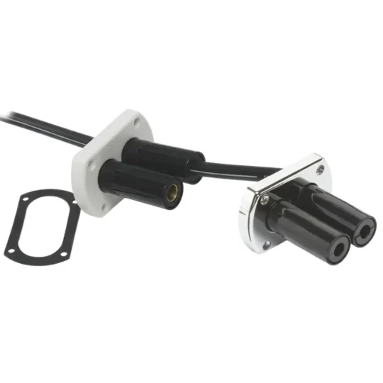 Pasacables para tubos de dirección hidráulica y mecánica para embarcaciones