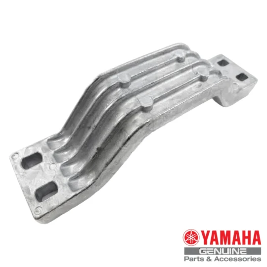 Ánodo Yamaha Martyr de Aluminio para motores Yamaha o Selva. Ref: 6G5-45261-02 . Estos ánodos son una solución simple para mantener las piezas de metal bajo el agua en buenas condiciones de trabajo.