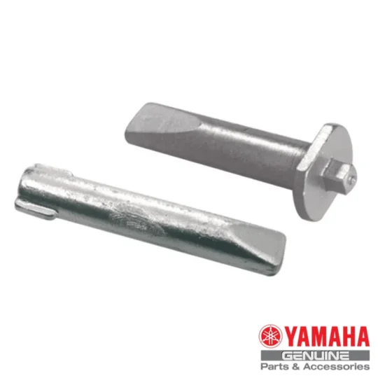 Ánodos de zinc con forma de varilla para motores Yamaha y Selva.