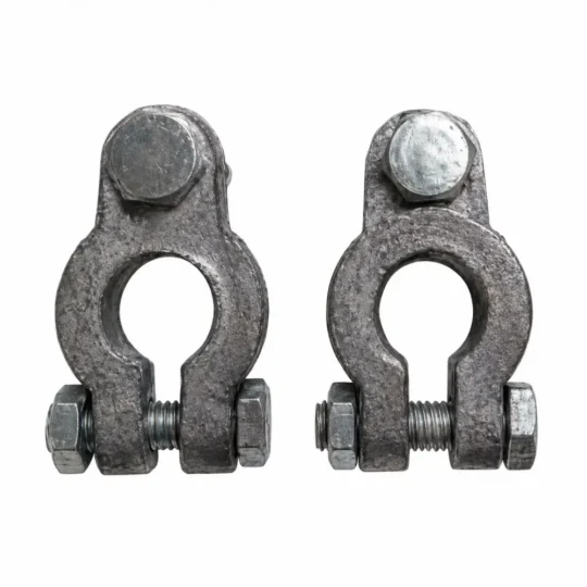 Juego de bornes para betería fabricada en bronce para barcos, embarcaciones, choches o caravanas