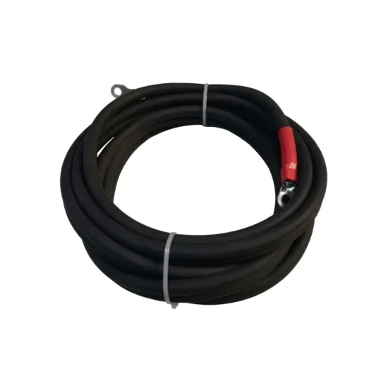 Cable original Yamaha para conectar a baterías náuticas de embarcaciones semirrígidas, barcos y lanchas. Incluye los cables positivo y negativo. Desde 20 HP hasta 60 HP.