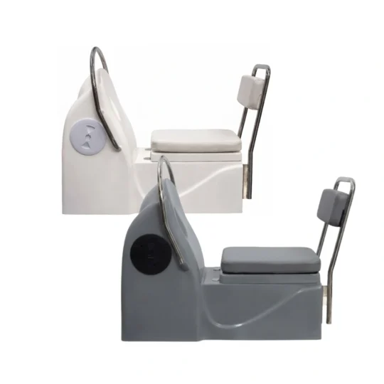 Consola Jockey con respaldo para embarcaciones semirrígidas fabricada en PRFV.