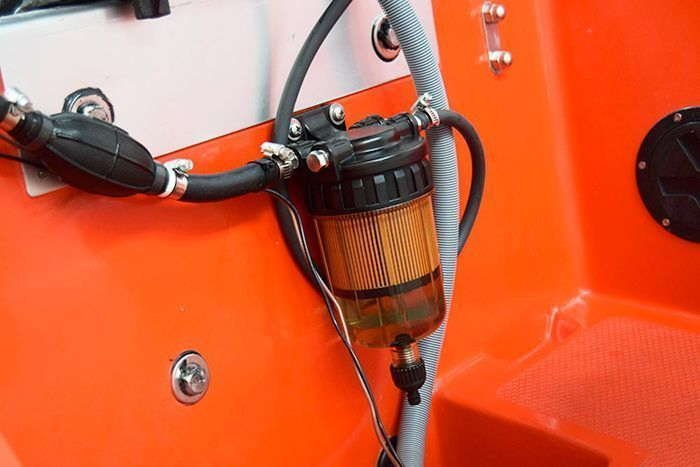 Filtro decantador agua gasolina Yamaha, Mercury, Suzuki, etc. Filtro decantador para motores fueraborda de 2 o 4 tiempos.