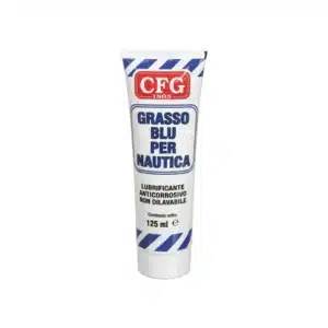 Grasa marina azul CFG 125ml para lubricación y protección contra la corrosión en embarcaciones.