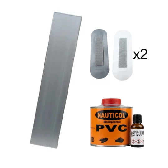 Pack asiento para embarcación neumática con asas de sujeción y adhesivo PVC Nauticol.