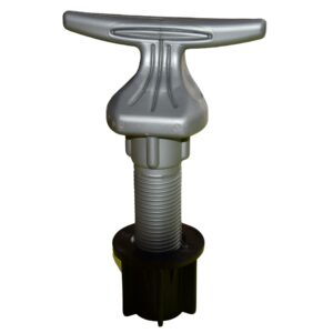 Accesorios plataforma flotante para la unión de los cubos.Varios accesorios como tornillos, pin seta, arandelas, cornamusas, etc.