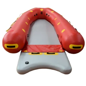 Neumática 350 trineo rescate: estable y de fácil maniobra. Ideal para salvamento acuático, clubes náuticos y equipos de emergencia en todo tipo de aguas.