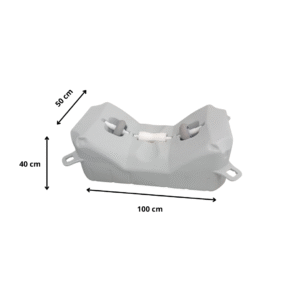 CUBO CENTRAL CON RODILLOS