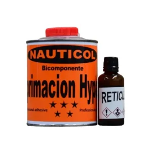 Imprimación Neopreno Hypalon Nauticol de 750ml con reticulante para reforzar el pegado de asas y conos en semirrígidas