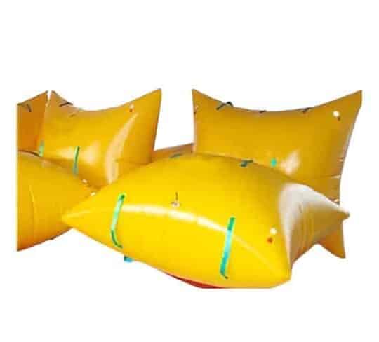 Bolsa flotabilidad para sustento de elementos en la superficie del mar