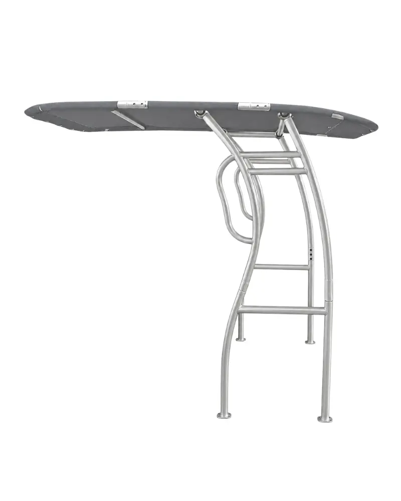 Toldo T-Top para barcos con estructura de aluminio anodizado para consolas centrales
