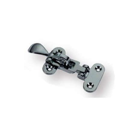 Bisagra cromada con cerradura