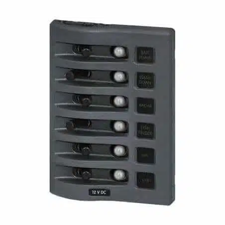 Panel Eléctrico 6 Disyuntores