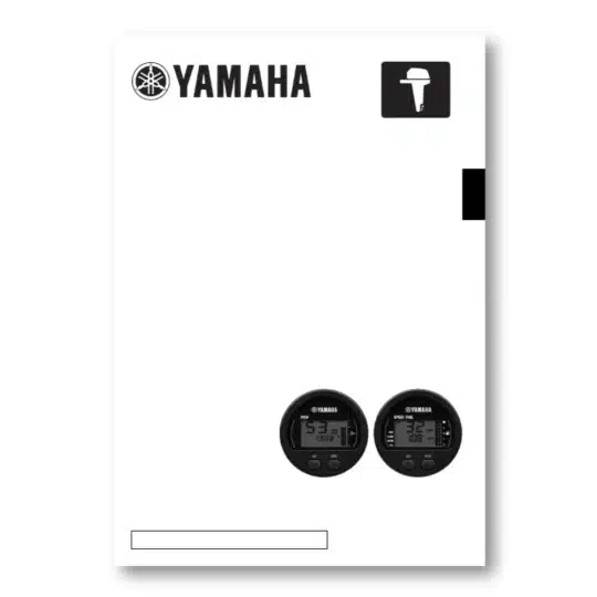 Manual indicadores Yamaha 6Y8