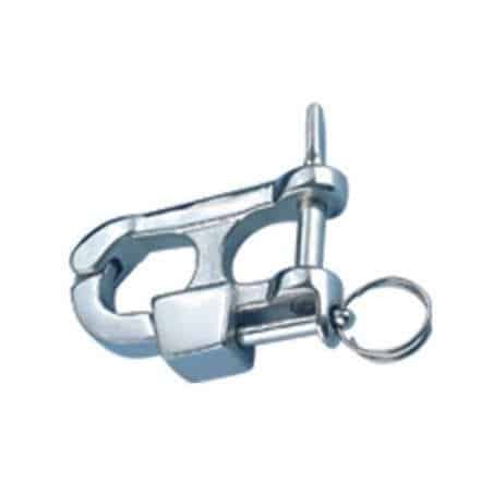 Mosquetón disparo rápido fijo INOX para Ski