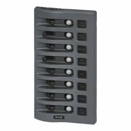 Panel Eléctrico 8 disyuntores