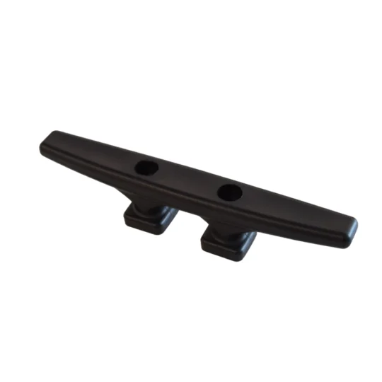 Pack de 2 cornamusas de nylos negro de 150mm para amarre de cabos en embarcaciones